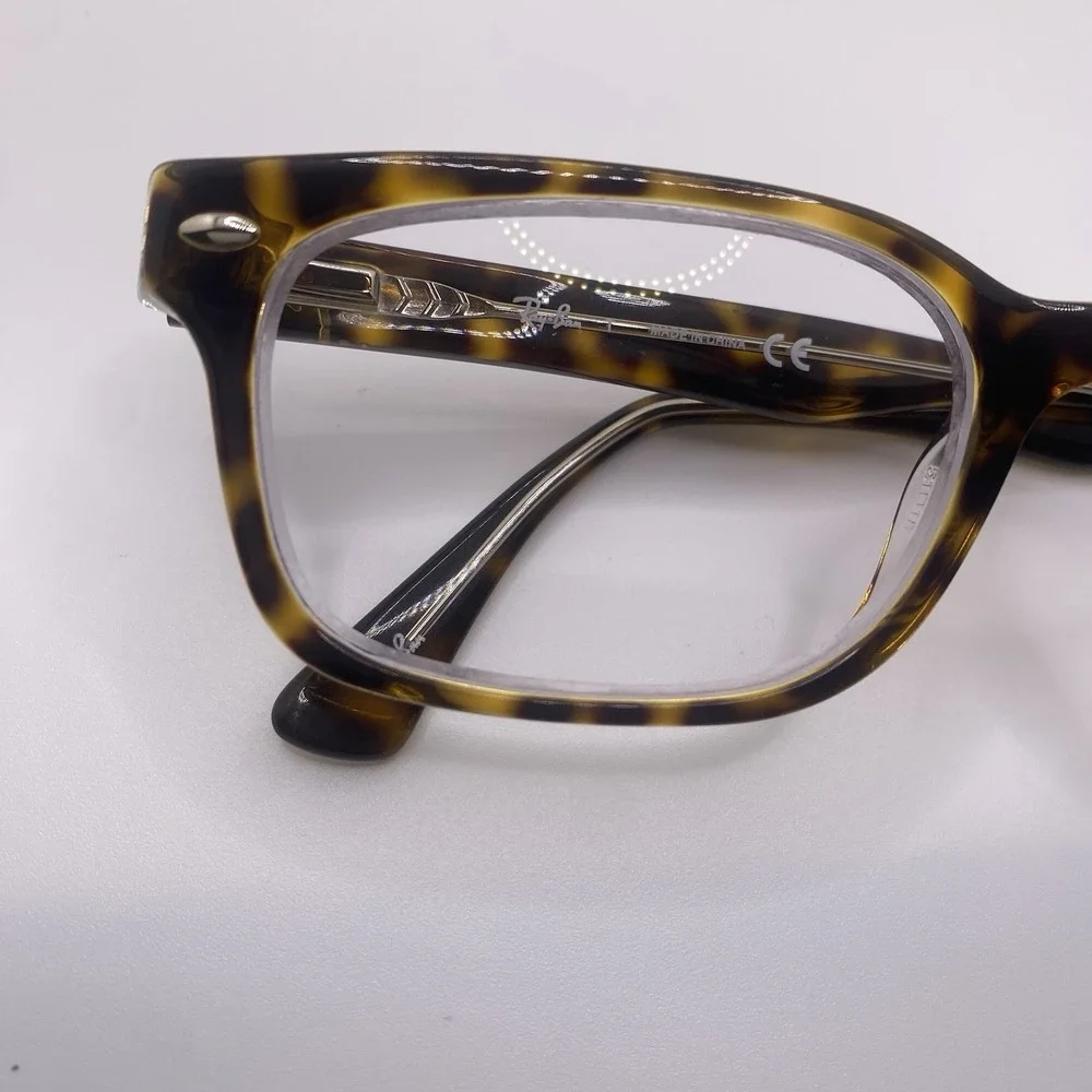 Ray-Ban Eyeglasses FRAMES ONLY RB 5286 51-18-135 Brown Tortoise 487